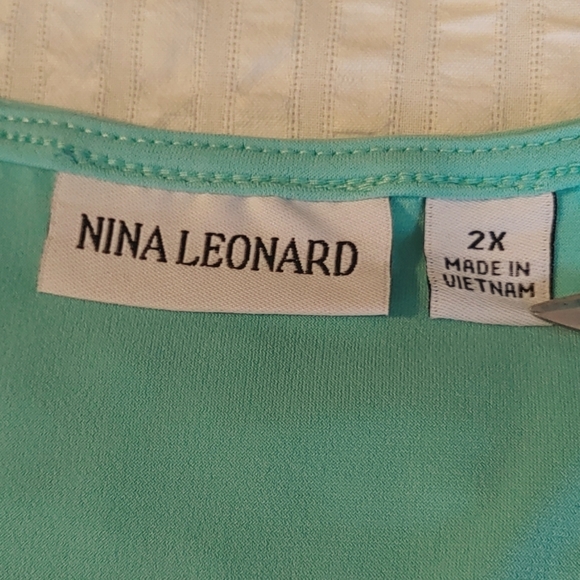 NWT Women's Light Green Tank Top 2X - Picture 6 of 14